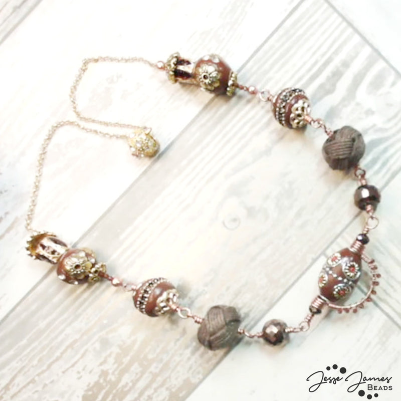 Expresso Yourself Wire Wrapped Bracelet with Jem Hawkes