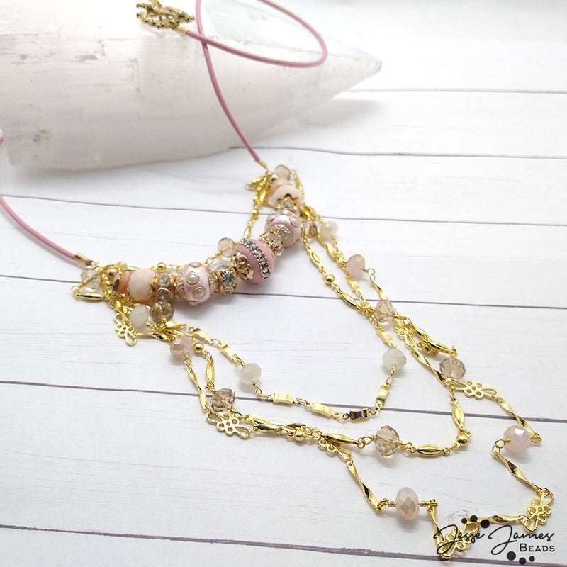 Create A Multi-Strand Sweet Peach Necklace with Wendy Whitman