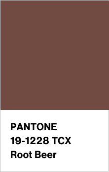 Pantone Bead Strand in Root Beer