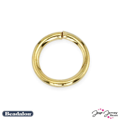 Beadalon Jump Rings in Gold 4mm 144 pack