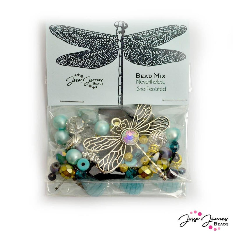 Dragonfly Bead Mix in Nevertheless, She Persisted