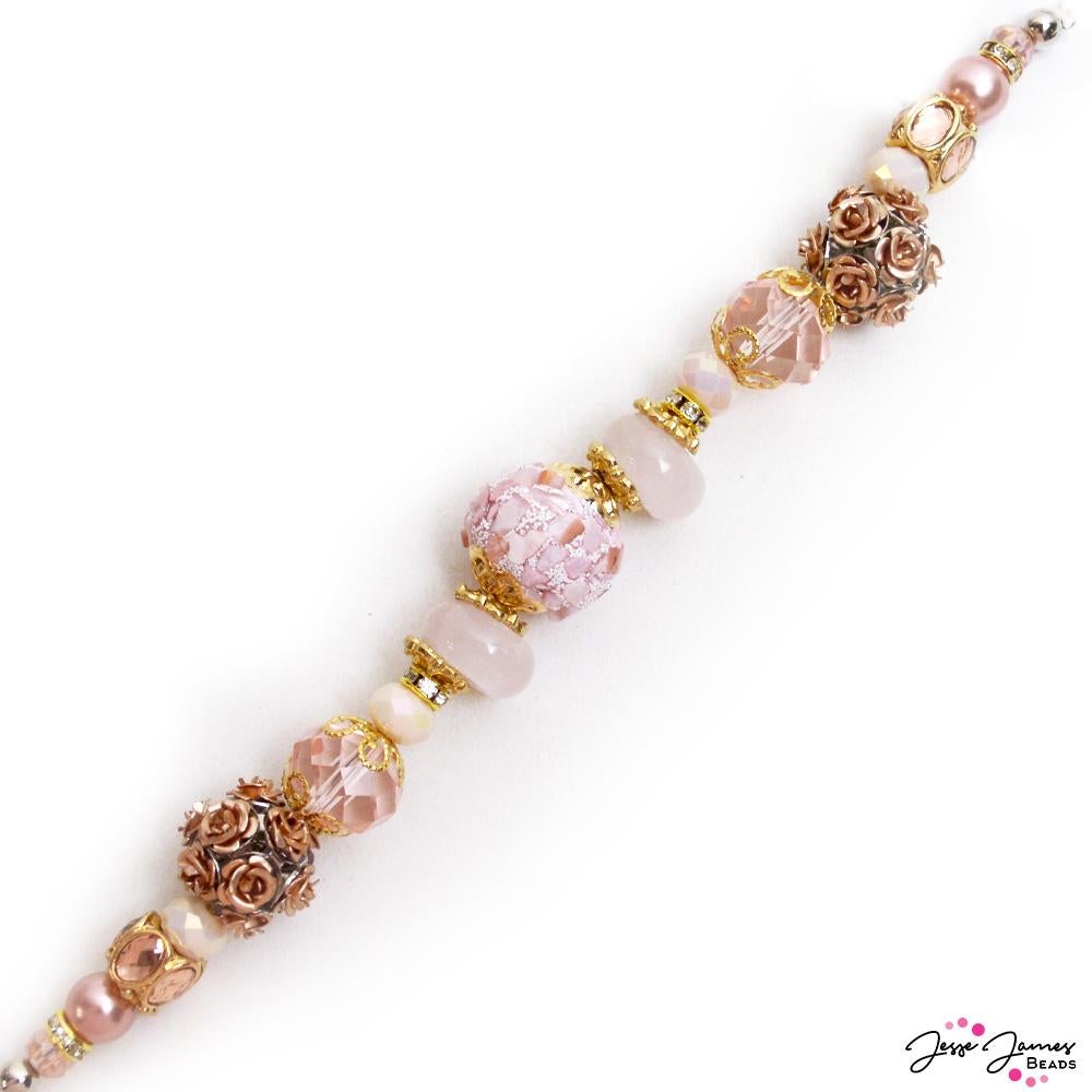 Pantone Bead Strand in Pale Rosette