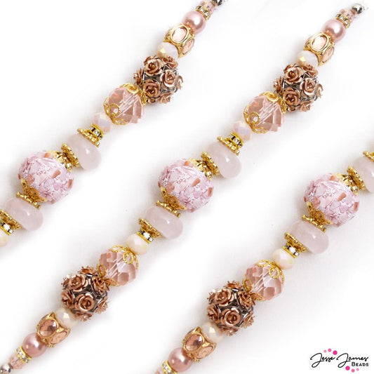 Pantone Bead Strand in Pale Rosette