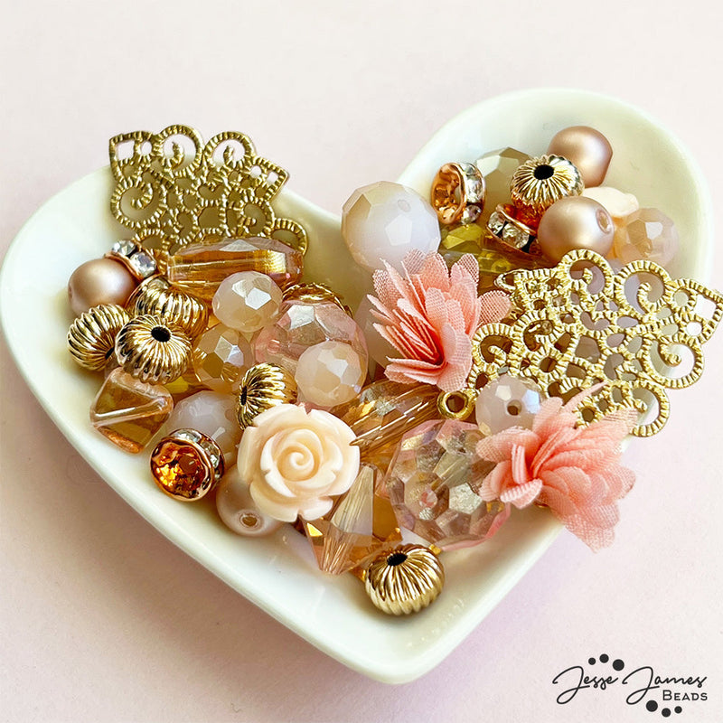 Color Trends Bead Mix in Rose Gold